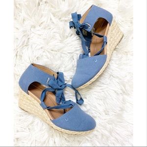 Vionic Aruba Espadrille Wedge Comfort Sandals